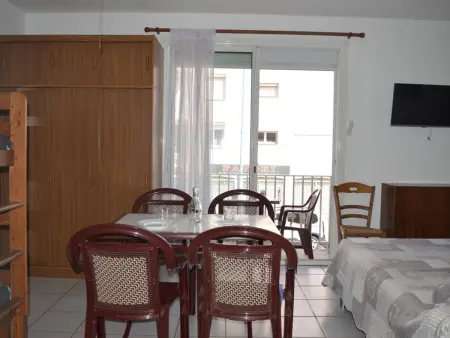 Studio 4 pers climatisé proche plage avec balcon et parking - Photo 11