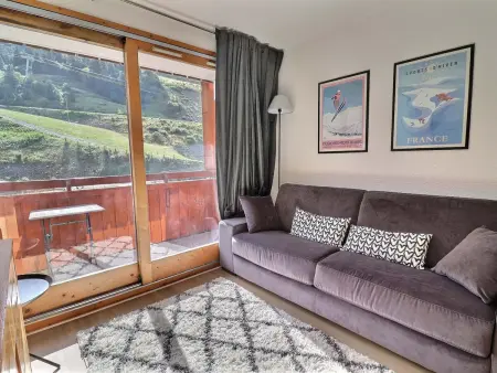Studio 4 pers, balcon exposé ouest, Méribel, Appartement 4 personnes à Méribel - Photo 1