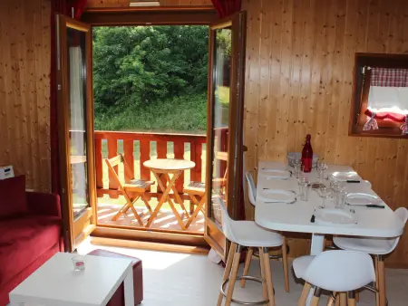 Studio cabine pour 4 pers, WiFi, Vue Est, Appartement 4 personnes à Valloire - Photo 2