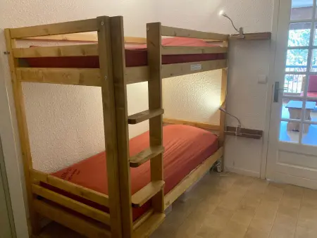 Studio cabine 4 pers, balcon sud, local à skis, Appartement 4 personnes à Valloire - Photo 5