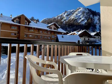 Studio cabine 4 pers, balcon sud, local à skis, Appartement 4 personnes à Valloire - Photo 7