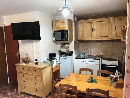 Studio Sud 4 pers. Animaux admis, Appartement 4 personnes à Valloire - Photo 2