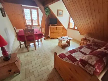 Studio cabine pour 4 avec Wifi à Valloire, Appartement 4 personnes à Valloire - Photo 1