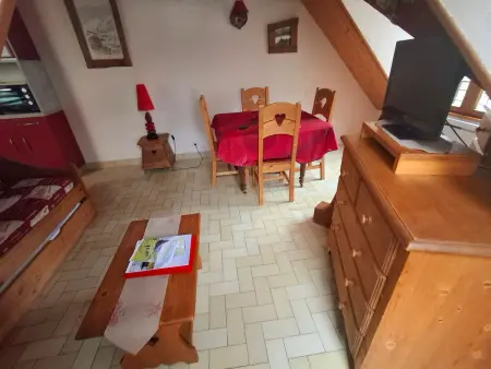 Studio cabine pour 4 avec Wifi à Valloire, Appartement 4 personnes à Valloire - Photo 2