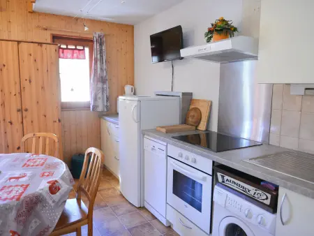 Appartement 2 pièces cabine + mezzanine 6 personnes à Valloire, balcon Ouest - Photo 4