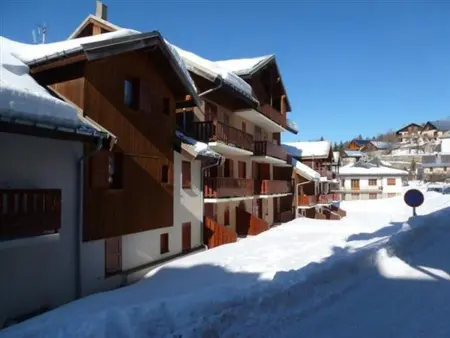 Appartement 2 pièces cabine + mezzanine 6 personnes à Valloire, balcon Ouest - Photo 15