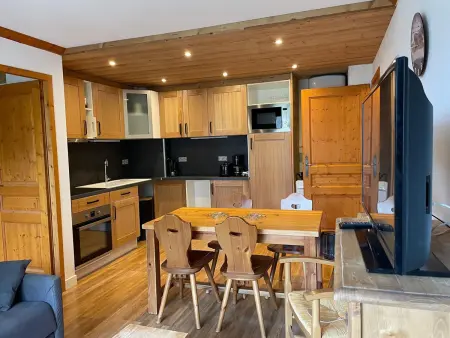 Confortable 3 pièces 6 pers, sud-ouest, Wifi, Appartement 6 personnes à Valloire - Photo 2