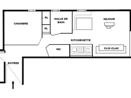 Les Saisies - Appartement Sud 6 pers. avec Balcon - Photo 3
