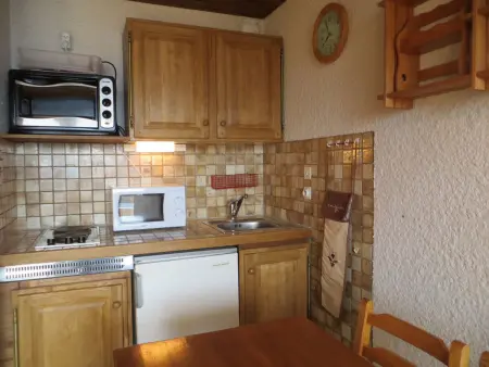 Studio cabine au pied des pistes avec balcon et parking - Auris en Oisans - Photo 3