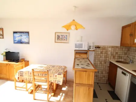 Studio cabine 4 couchages, au pied des pistes, Auris en Oisans - Photo 5