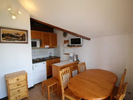 Studio mezzanine cabine - 5 pers, à 400m des pistes avec parking, animaux admis - Photo 2