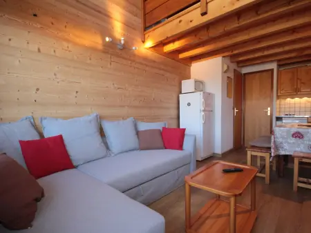 Les Saisies - Appartement 3 pièces mezzanine, 8 pers, plein sud, tout équipé - Photo 6