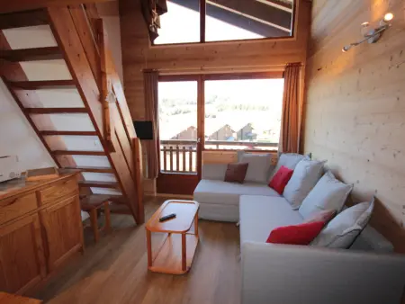 Les Saisies - Appartement 3 pièces mezzanine, 8 pers, plein sud, tout équipé - Photo 7