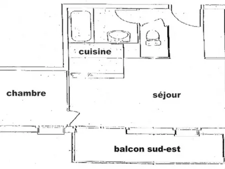 Les Saisies - 2 Pièces 4 Pers, Animaux Acceptés - Photo 3
