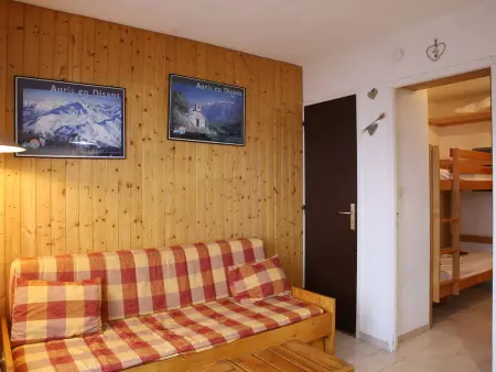 Studio cosy 3 couchages, balcon sud, skis aux pieds, commerces à proximité - Auris en Oisans - Photo 3