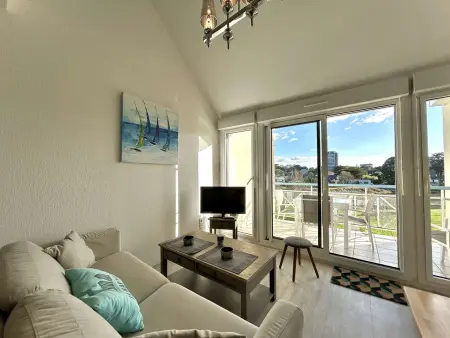 Appartement avec mezzanine, piscine et parking - proche plage et clubs sportifs à La Baule - Photo 1