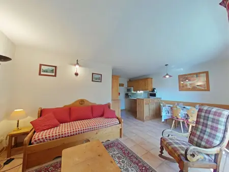 Appt 3 pièces, 6 couchages, proche commerces et pistes, parking inclus, animaux admis - Photo 1
