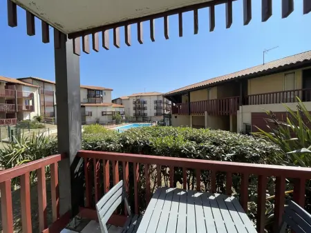Appartement T2 cabine avec terrasse et piscine à Vieux-Boucau, idéal pour les vacances ! - Photo 1