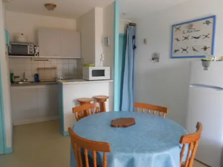 Appartement T2 Cabine à Vieux-Boucau avec Balcon, Animaux Admis - Photo 1
