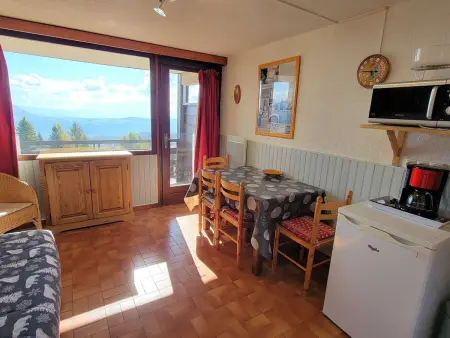 Studio cosy 4 pers avec balcon sud, centre station, animaux admis - Saint-Michel-de-Chaillol - Photo 6