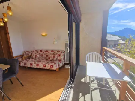 Appart. spacieux 9 pers. à Chaillol avec balcon, animaux admis - Photo 18