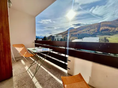 Studio lumineux 4 pers., balcon sud, pieds des pistes - Serre Chevalier - Photo 10