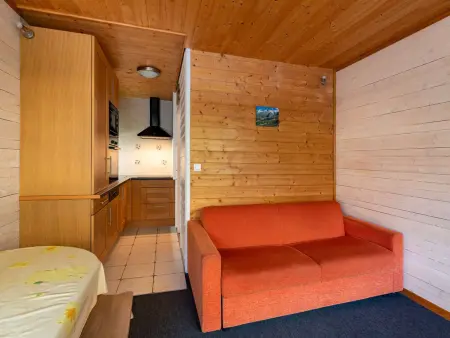 Chaleureux studio 6 pers, ascenseur, balcon, proche pistes - Photo 5
