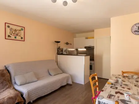 Studio 6 pers. avec balcon et accès direct aux pistes à Eaux-Bonnes - Photo 2