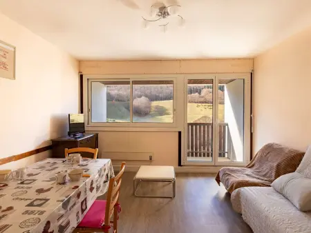 Studio 6 pers. avec balcon et accès direct aux pistes à Eaux-Bonnes - Photo 6