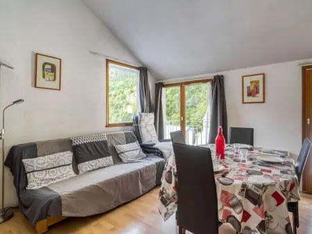 Duplex cosy 6 pers, 2 ch, balcon, parking, près des pistes à Barèges - Photo 2