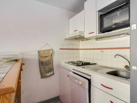 Studio cabine 6 pers, idéal montagne, ascenseur, ski, parking, animaux admis - Photo 6
