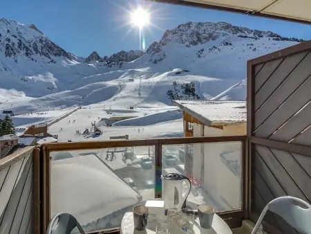 Studio cabine 4 personnes avec balcon - La Mongie, près des pistes - Photo 5