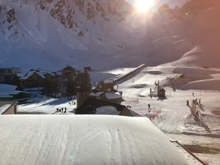 Studio cabine 4 personnes avec balcon - La Mongie, près des pistes - Photo 6