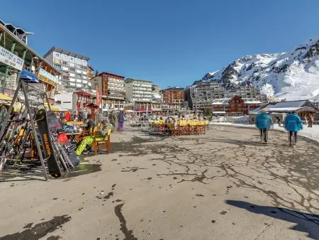 Studio cabine 4 personnes avec balcon - La Mongie, près des pistes - Photo 14