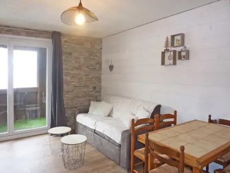 Studio cosy 5 pers, accès direct pistes, balcon sud/ouest - Photo 1