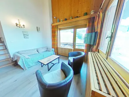 Appt 3 pièces avec mezzanine, 6 couchages, proche commerces et pistes, parking couvert - Photo 1