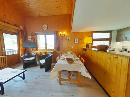Appt 3 pièces avec mezzanine, 6 couchages, proche commerces et pistes, parking couvert - Photo 4