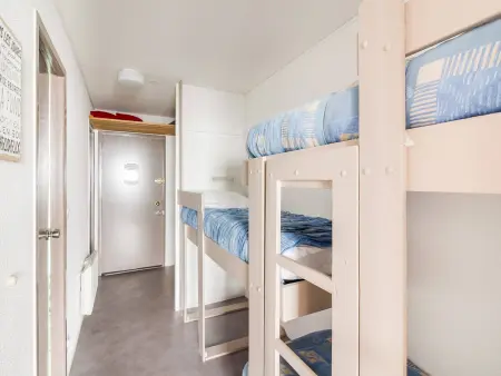 Studio cabine pour 5 à La Mongie, pied des pistes, balcon, lave-linge - Photo 4