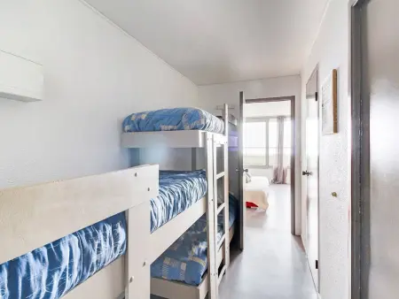 Studio cabine pour 5 à La Mongie, pied des pistes, balcon, lave-linge - Photo 5
