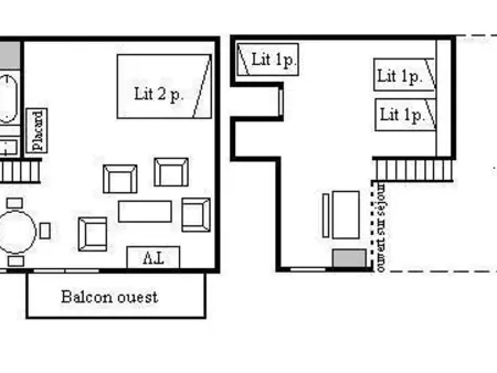 Studio mezzanine proche pistes pour 5 pers., Appartement 5 personnes à Méribel - Photo 28