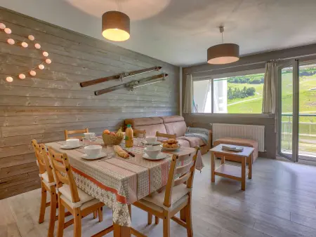 Appartement rénové 6 pers avec balcon sud et vue pistes à Gourette - Photo 7