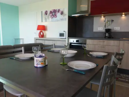 Appartement 2 pièces, 4 couchages, vue mer, parking - Photo 4