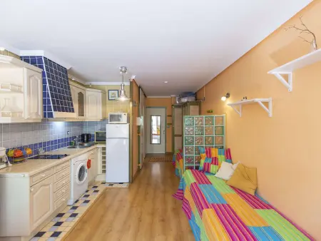 Studio cabine 4 pers. au pied des pistes, vue montagne - Photo 1