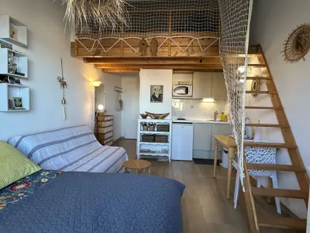 Studio 4 pers près du port avec clim et parking - Photo 1