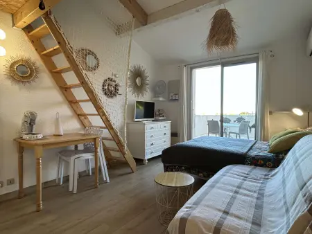 Studio 4 pers près du port avec clim et parking - Photo 6