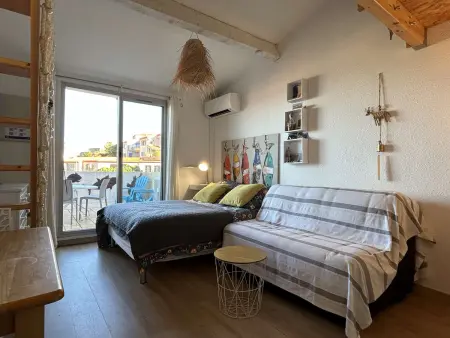 Studio 4 pers près du port avec clim et parking - Photo 7
