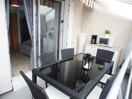 Appartement Climatisé 6 Couchages avec Mezzanine, Piscine et Parking Privé à Marseillan - Photo 1