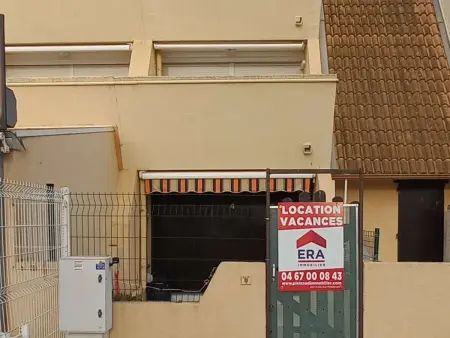 Studio cabine avec piscine, plage directe, terrasse et parking - Animaux acceptés - Photo 7