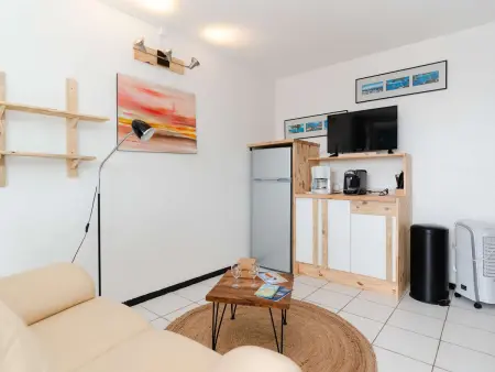 Appartement T2 bord de mer 2 pers, animaux admis, parking public, location draps & serviettes - Photo 11