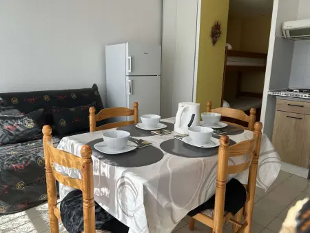 Centre-ville, proche plage - Appt 2P cabine, 4 pers avec parking privé, Le Grau-du-Roi - Photo 1